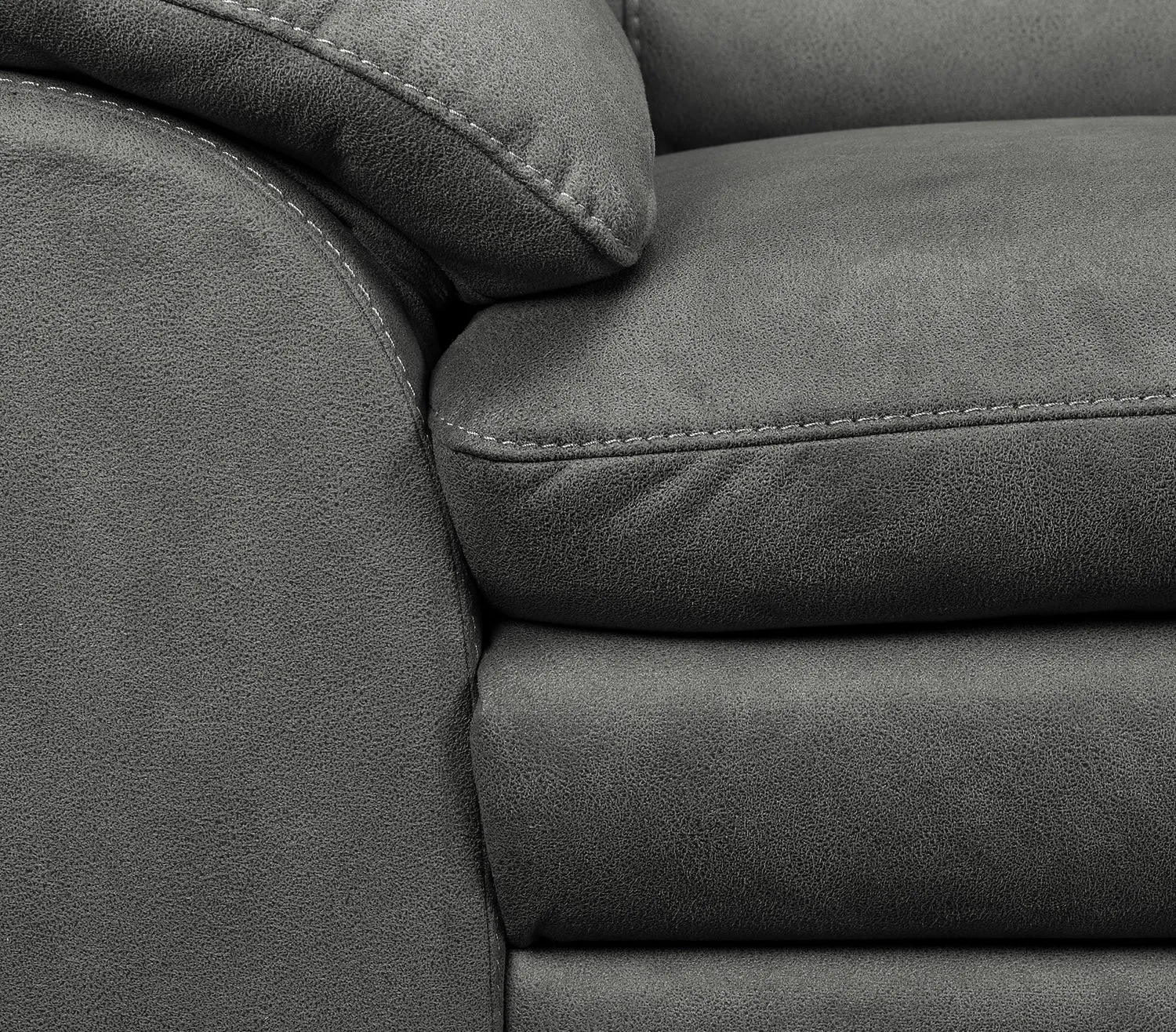 Kelleher Sofa and Loveseat Set - Charcoal