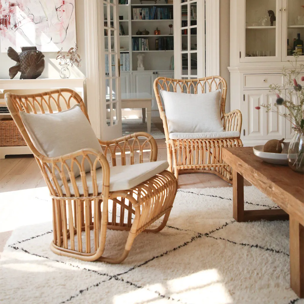 Kindt Larsen Tulip Rattan Chair