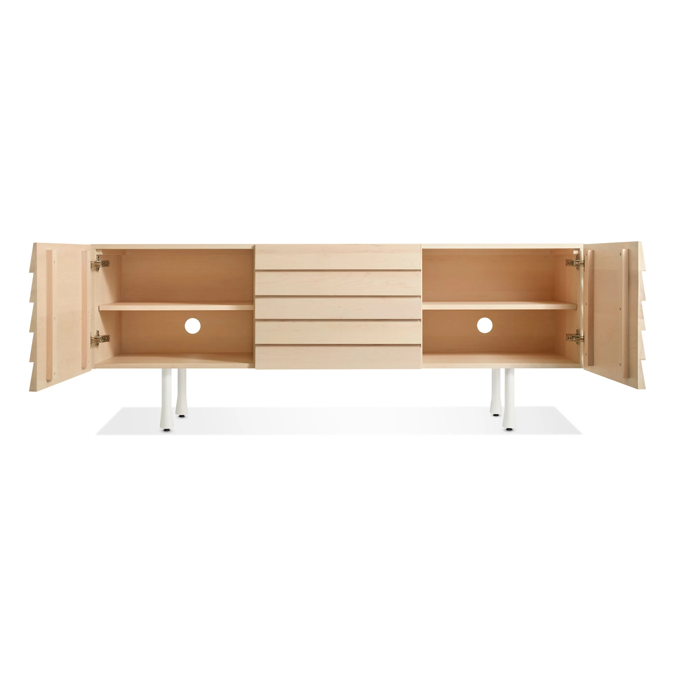 Lap 2 Doors - 2 Drawers Credenza
