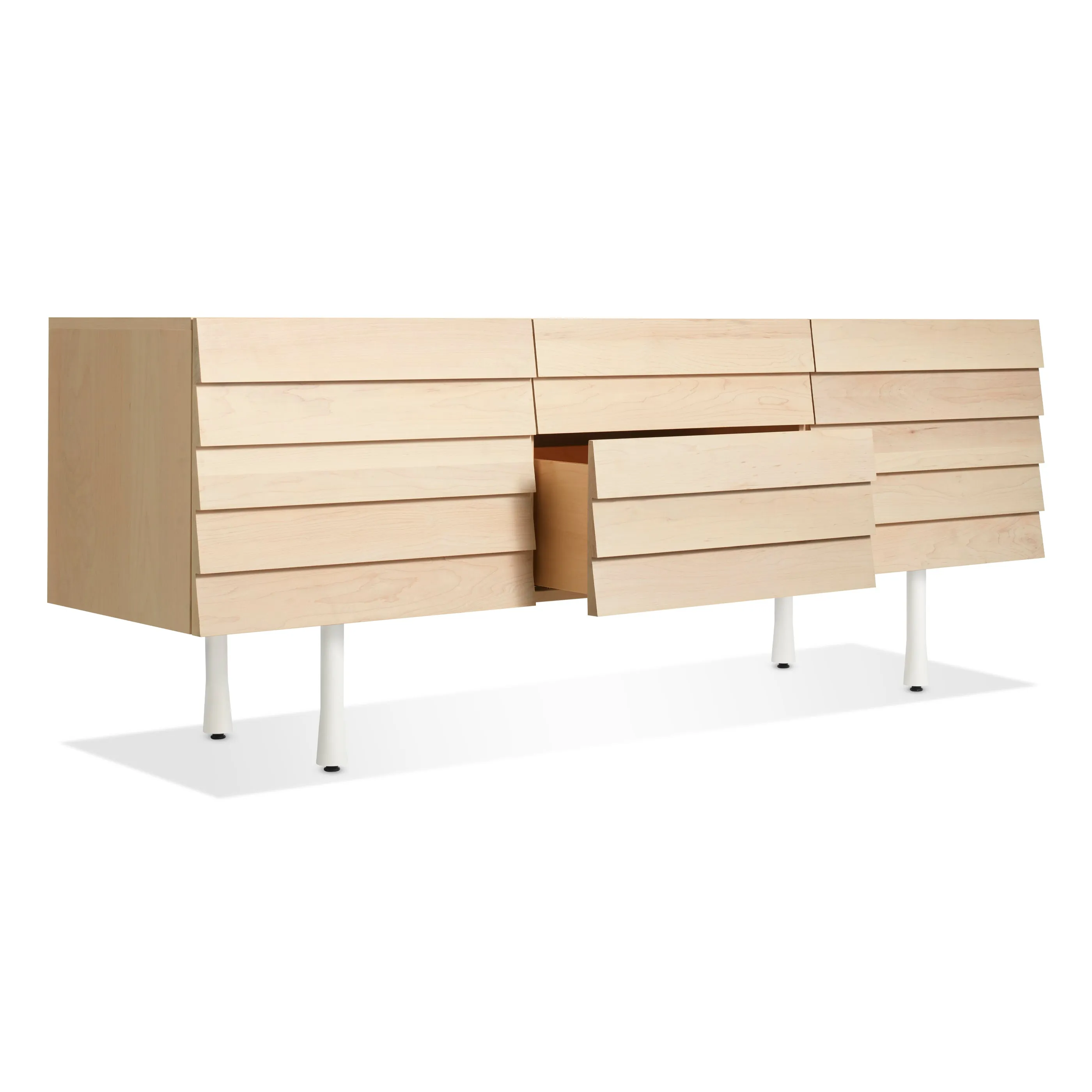 Lap 2 Doors - 2 Drawers Credenza