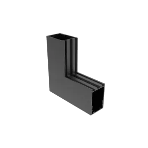 Linear Modular TLS60 Profile Black 90D Outer  Splicing with Blind Cover Size:200x200x85mm