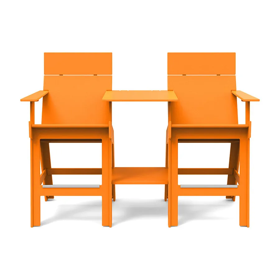 Lollygagger Hi-Rise Chairs with Attached Table
