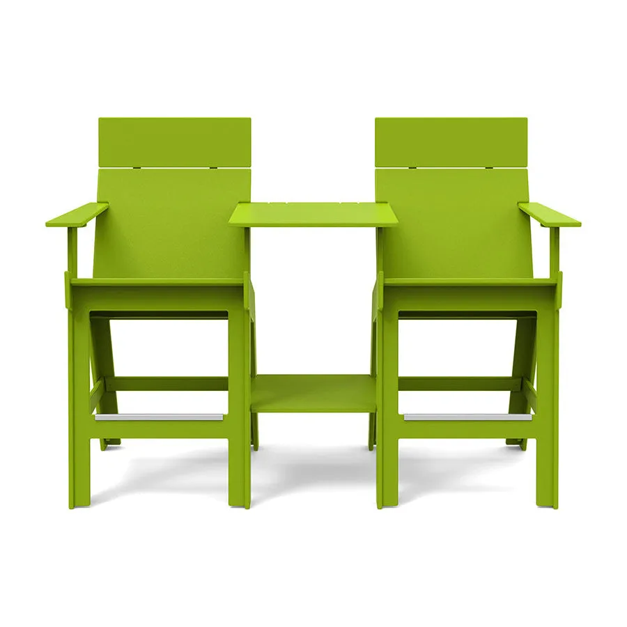 Lollygagger Hi-Rise Chairs with Attached Table