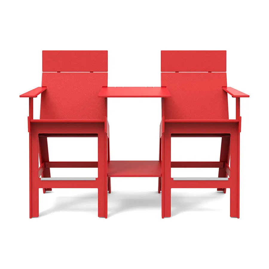 Lollygagger Hi-Rise Chairs with Attached Table