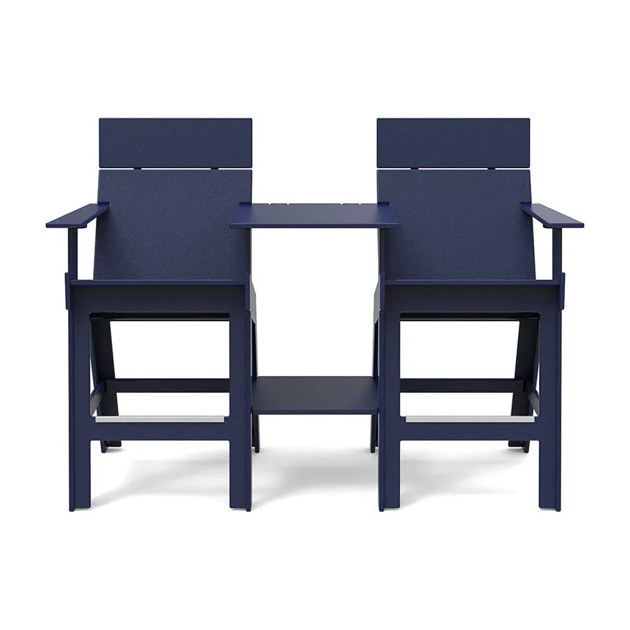 Lollygagger Hi-Rise Chairs with Attached Table