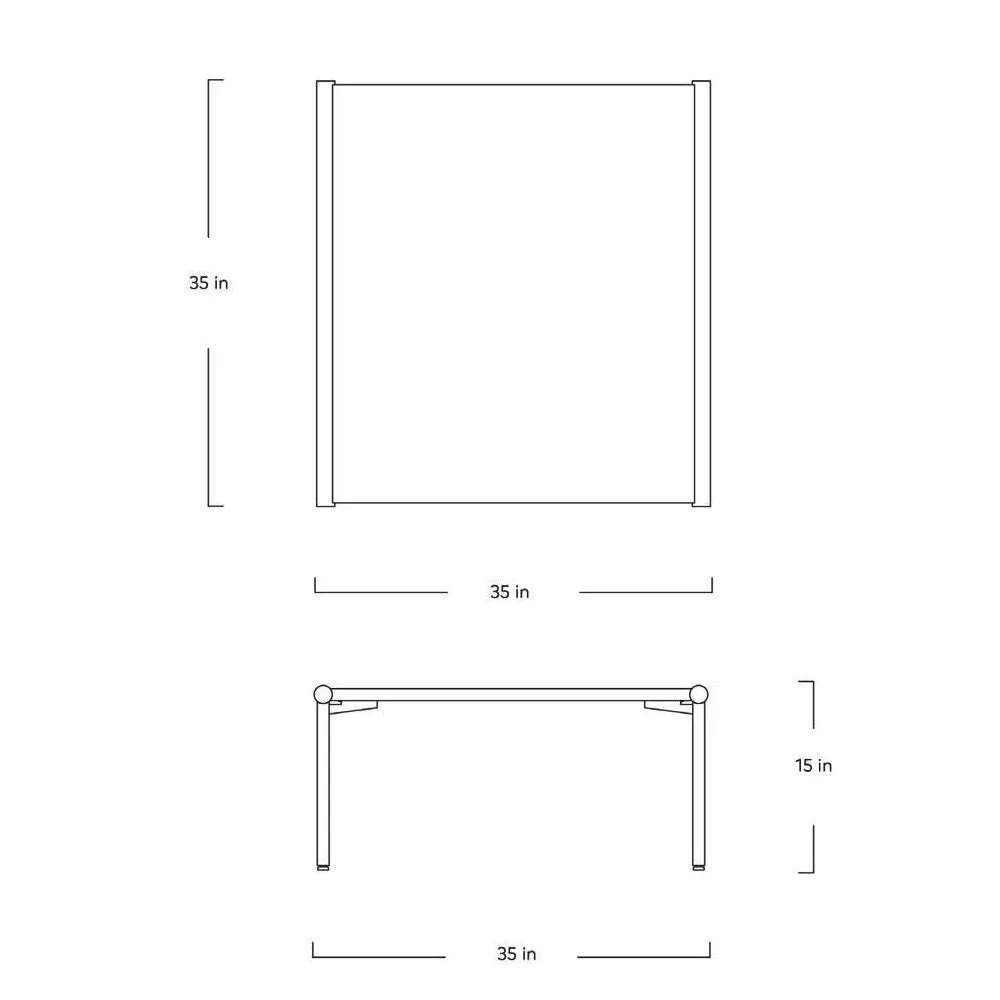 Manifold Square Coffee Table