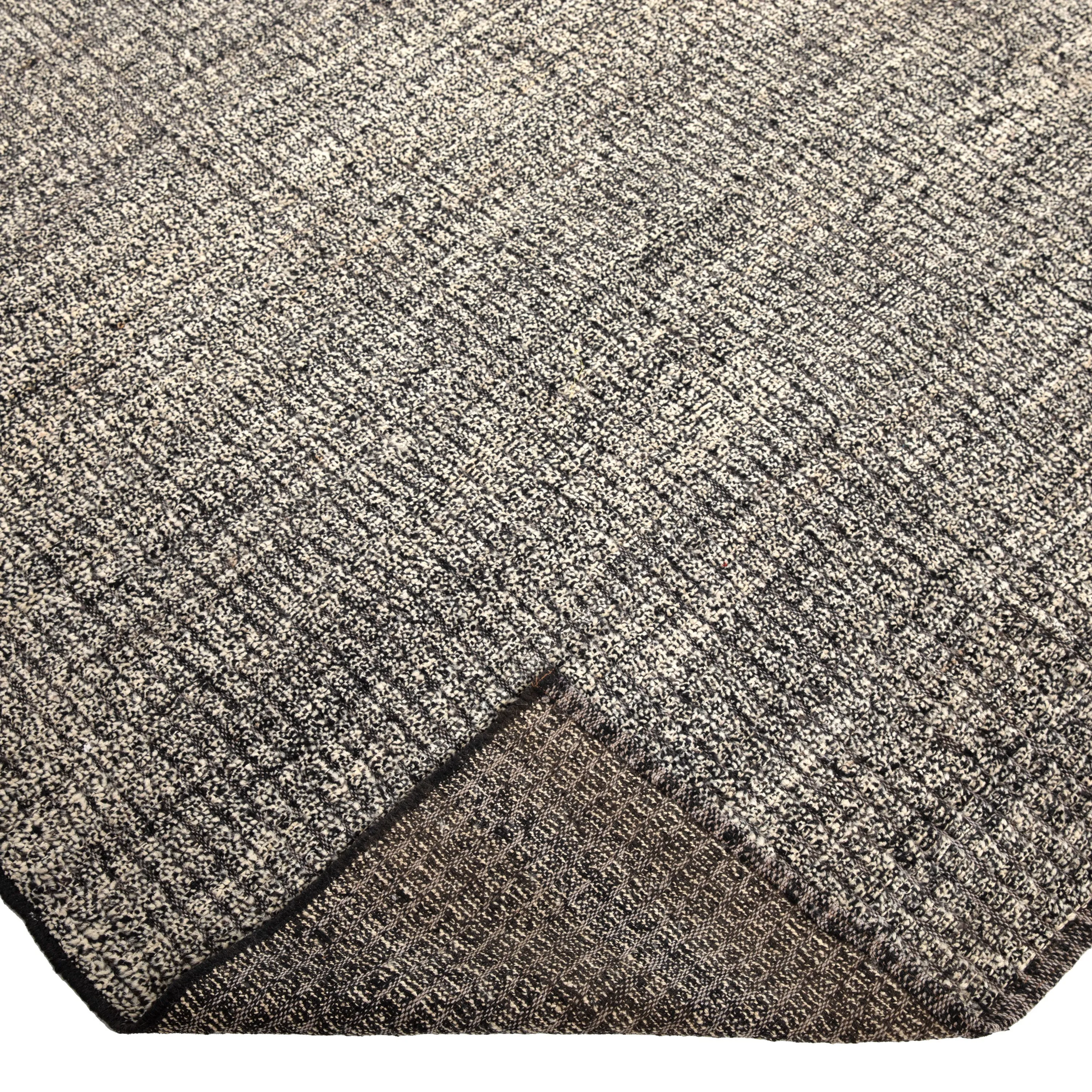 Multicolored Zameen Transitional Wool Rug - 9'10" x 11'2"