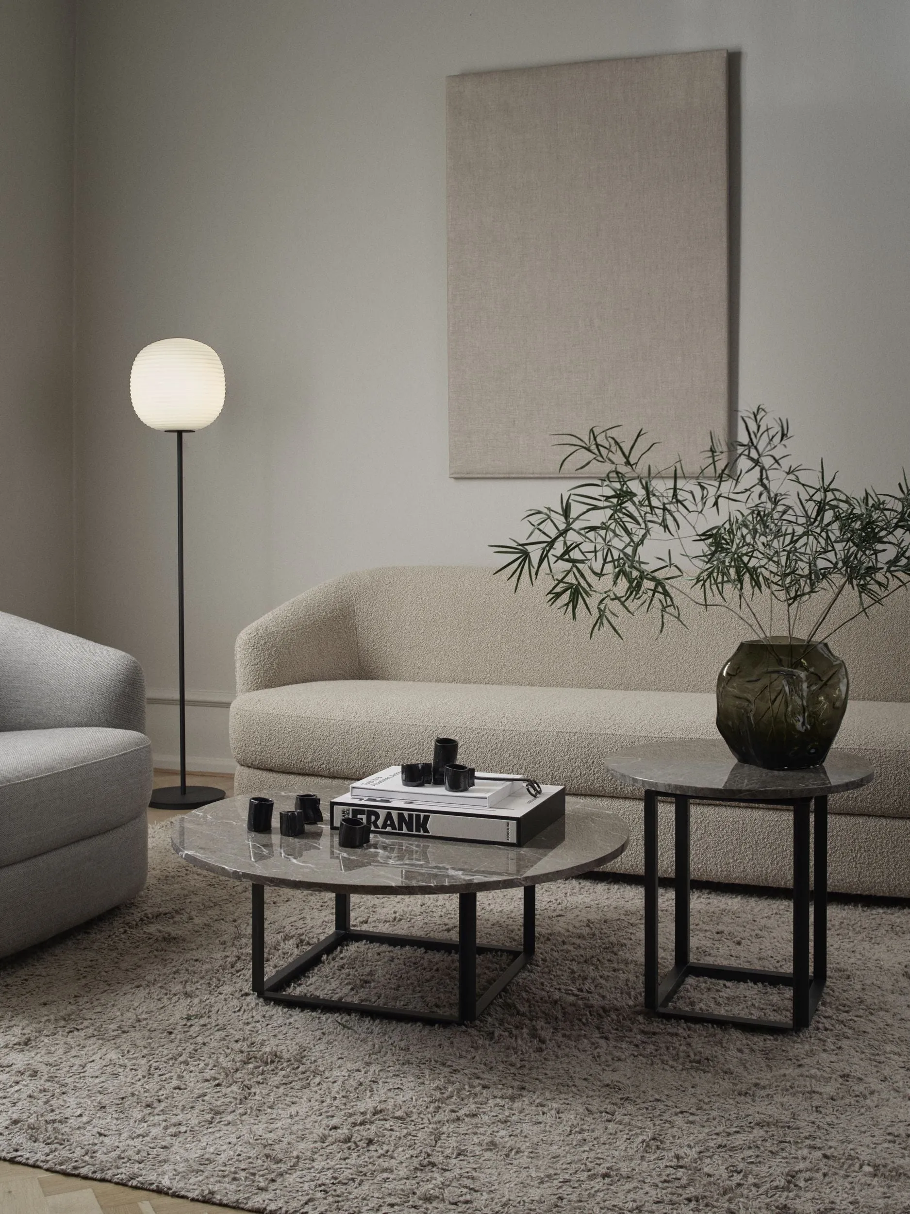 New Works Covent Sofa 3 Seater, Duna 003