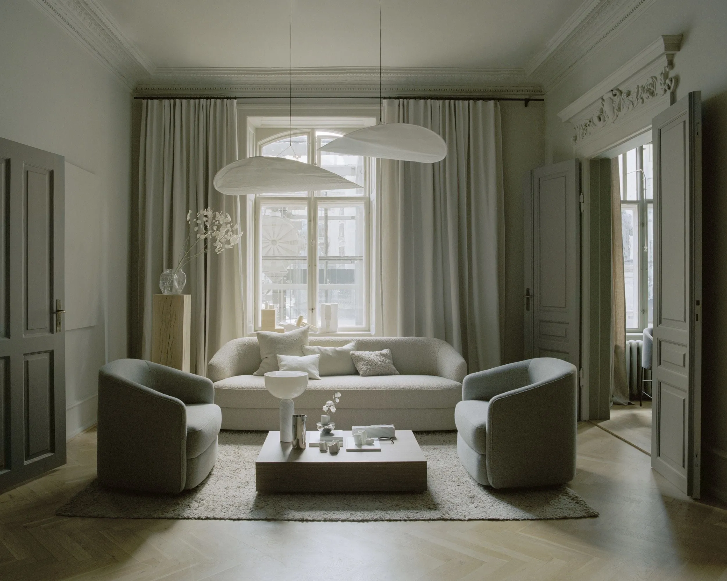 New Works Covent Sofa 3 Seater, Duna 003