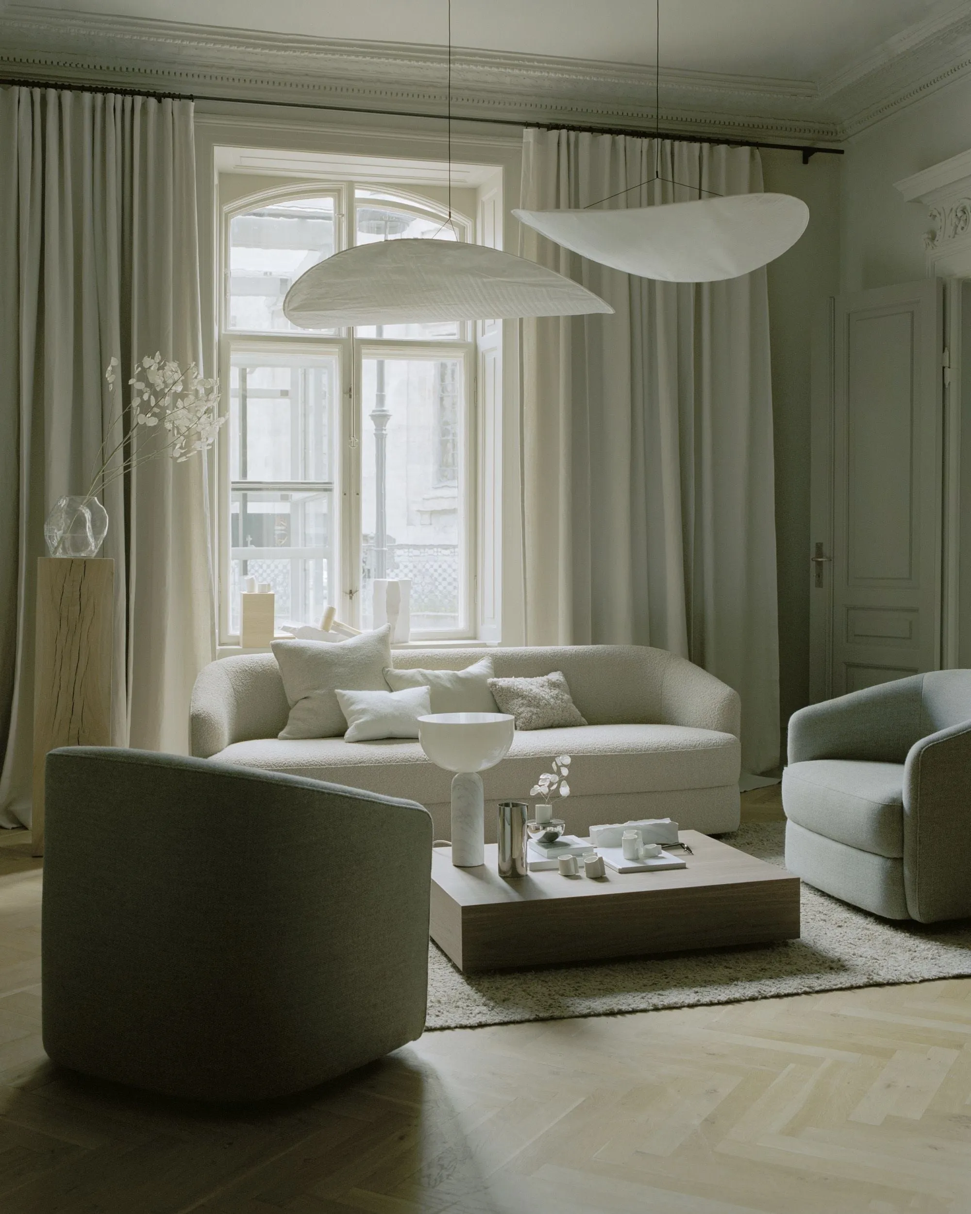 New Works Covent Sofa 3 Seater, Duna 003