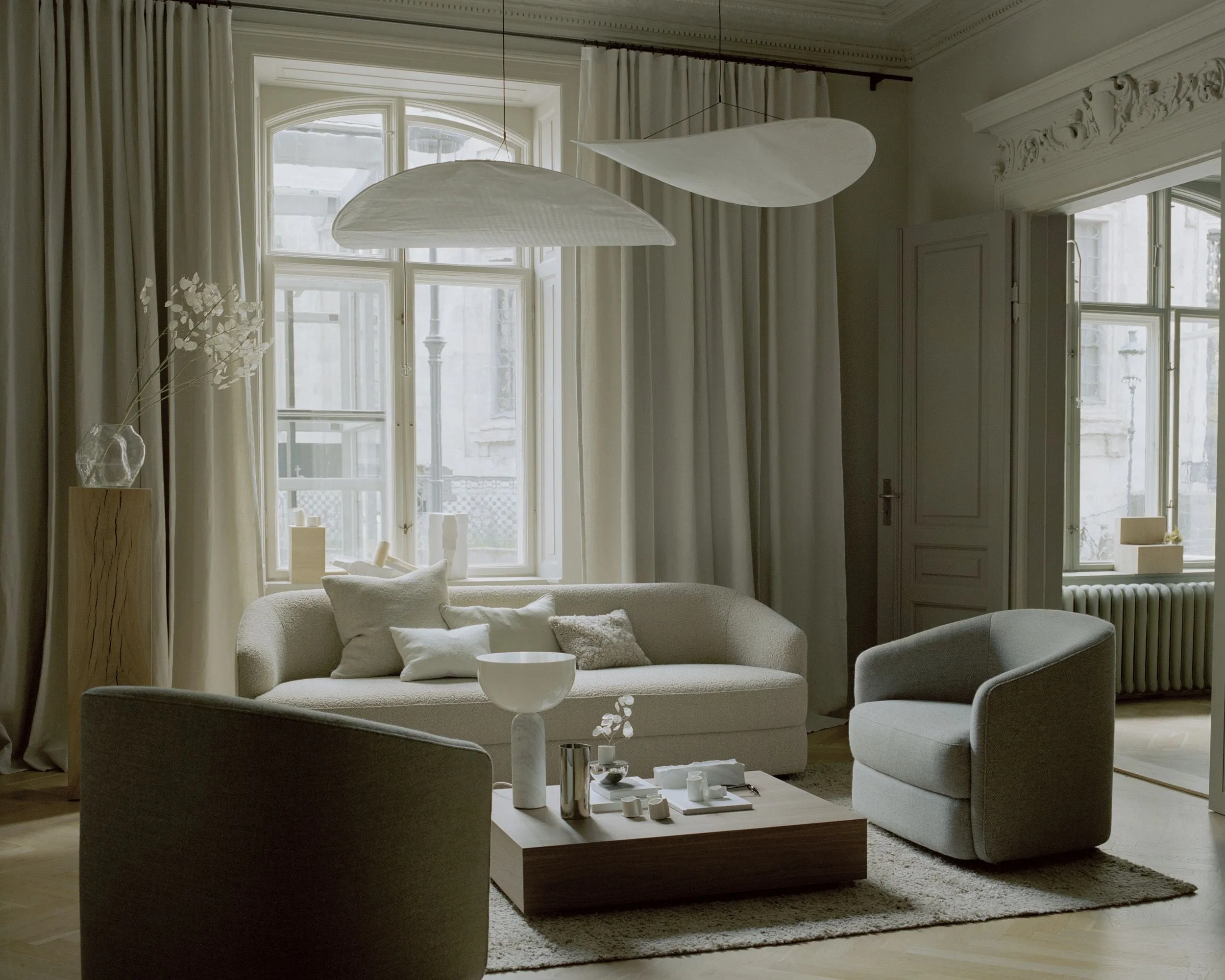 New Works Covent Sofa 3 Seater, Duna 003