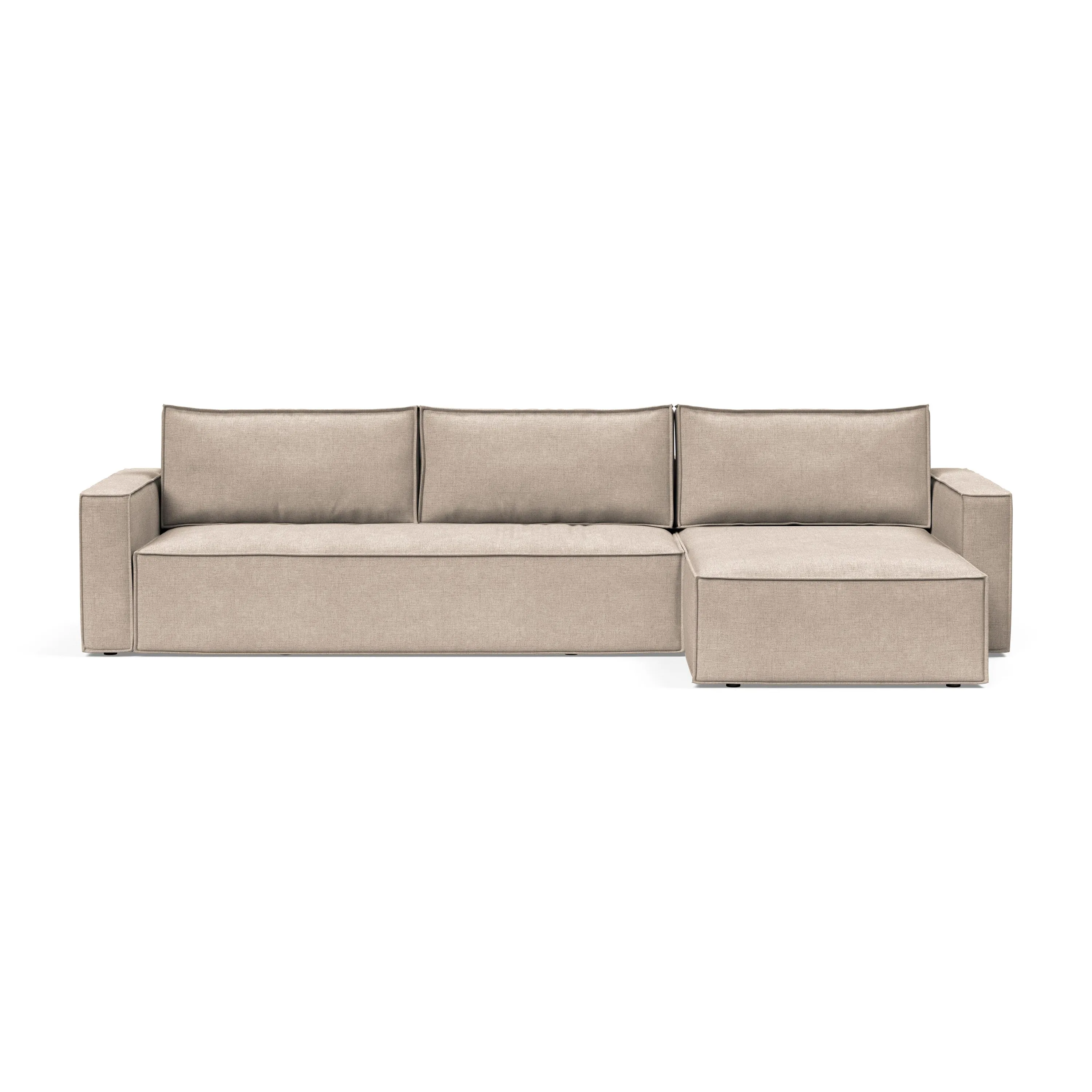 Newilla Standard Arms Sofa Bed with Chaise
