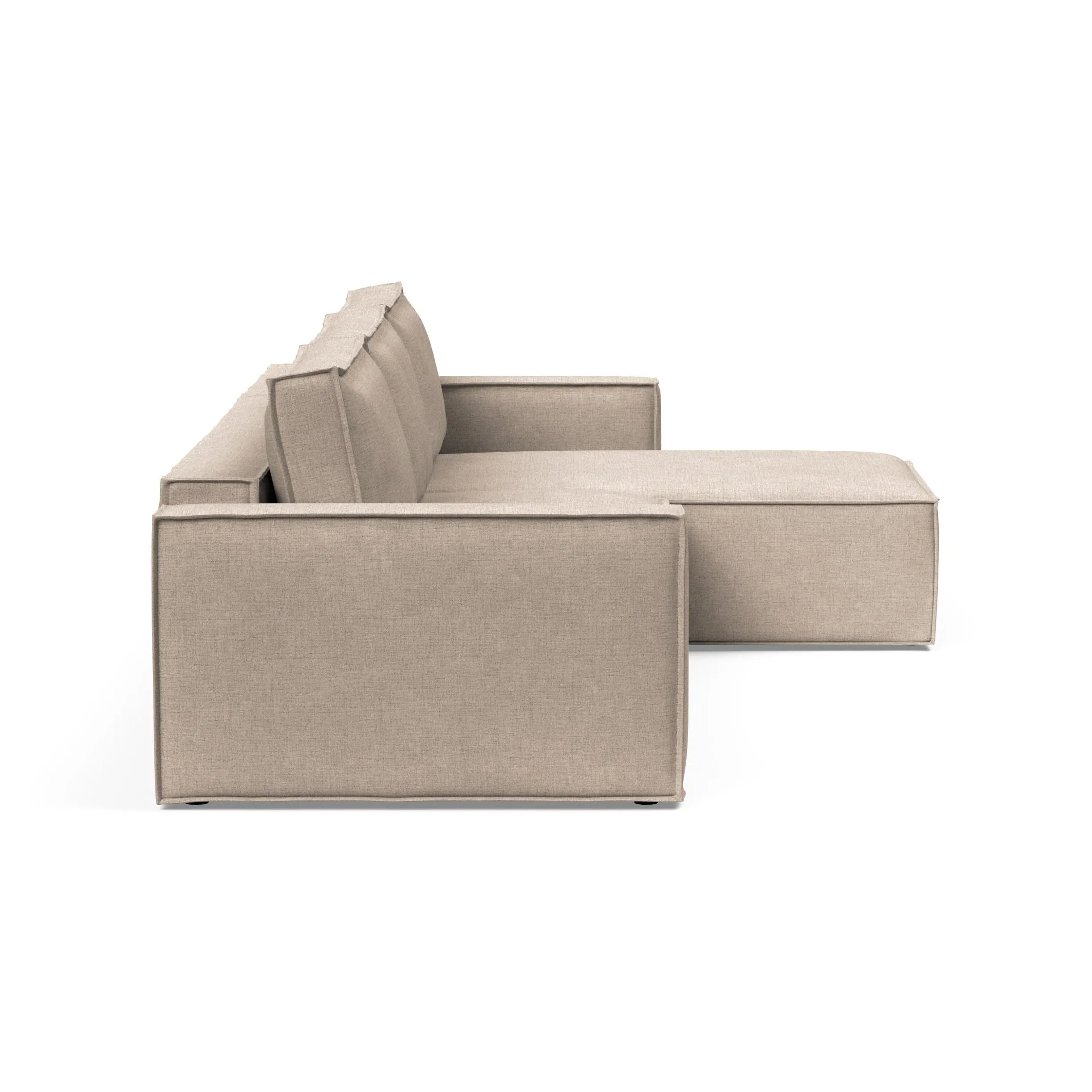 Newilla Standard Arms Sofa Bed with Chaise