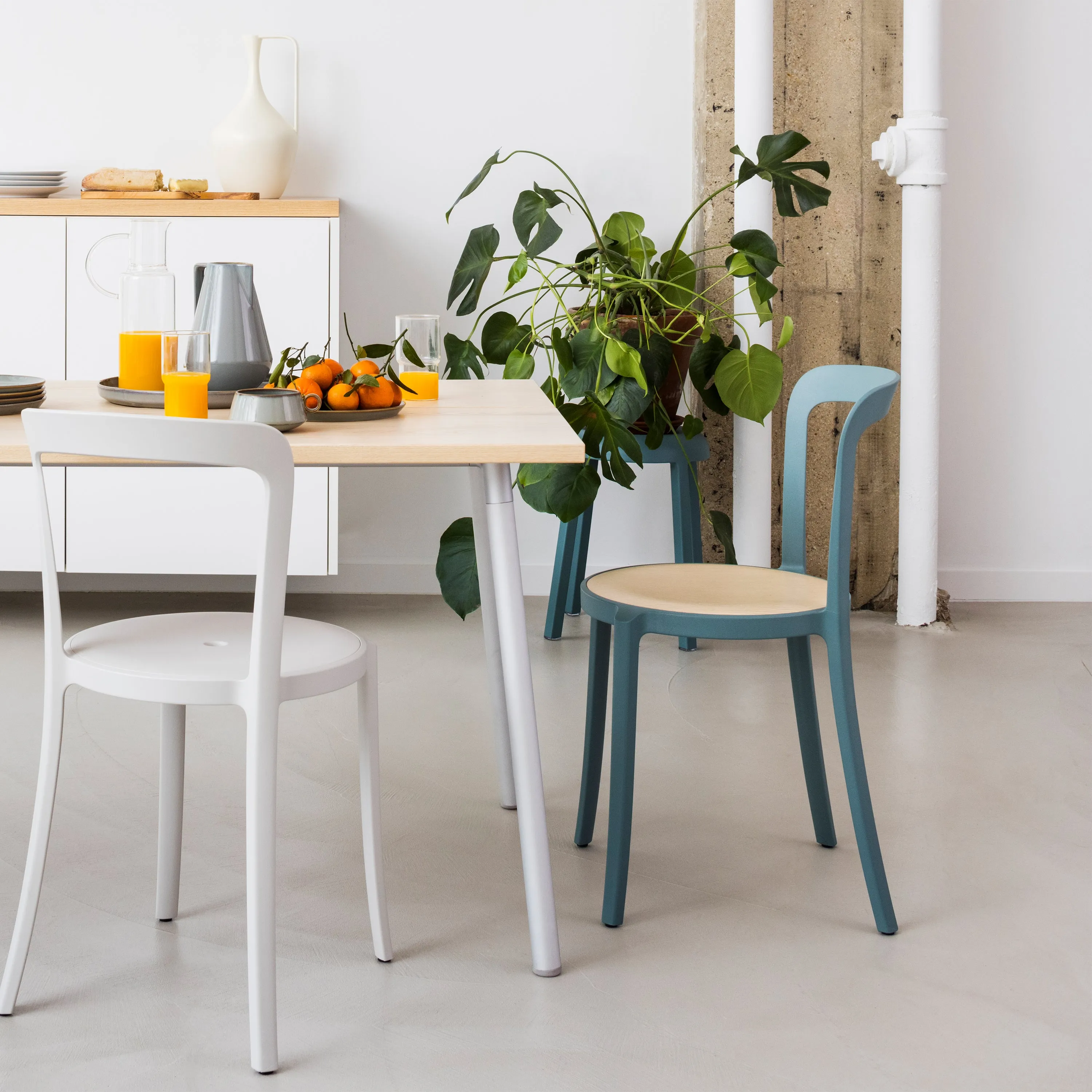 On & On Wood Stacking Chair