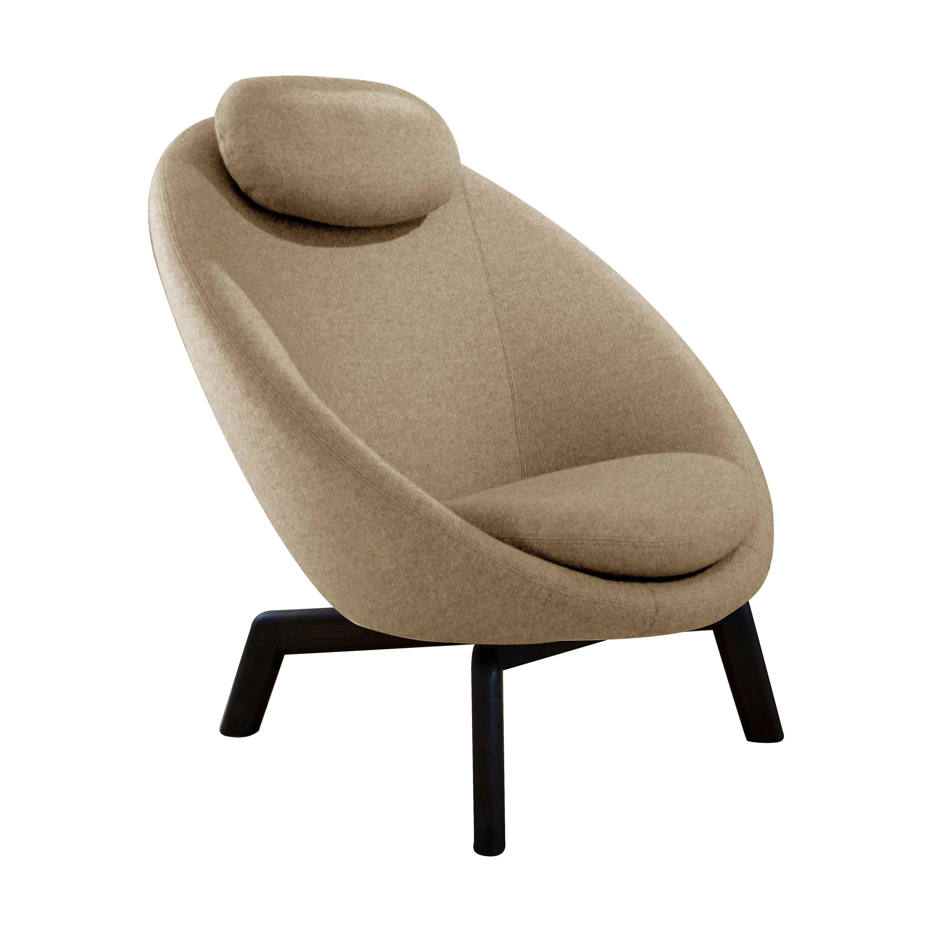Pace Lounge Chair Wood Base