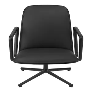 Pad Lounge Chair - Low, Swivel Base
