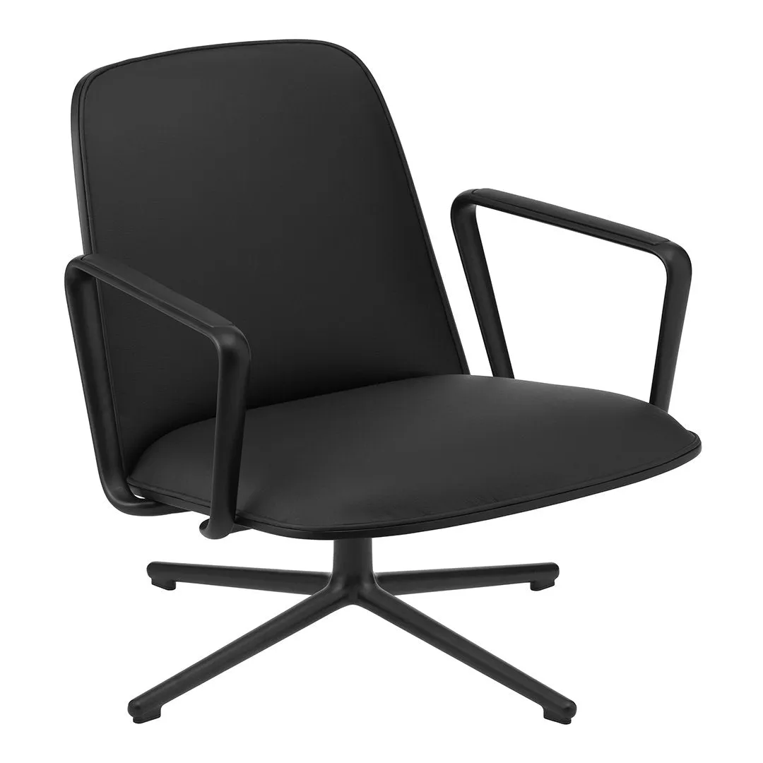Pad Lounge Chair - Low, Swivel Base