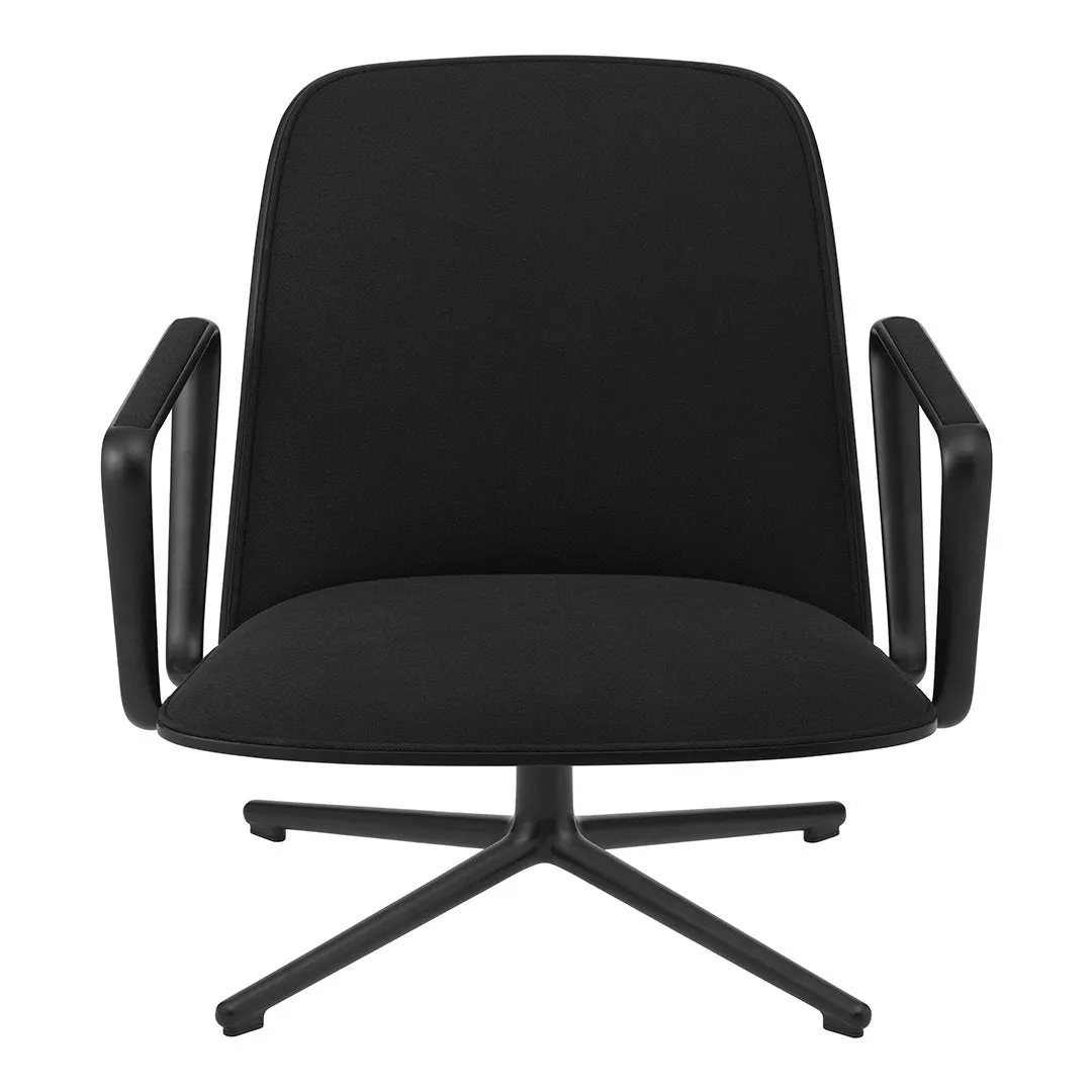 Pad Lounge Chair - Low, Swivel Base