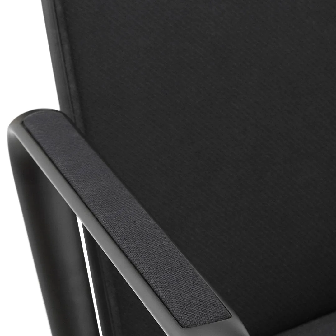 Pad Lounge Chair - Low, Swivel Base