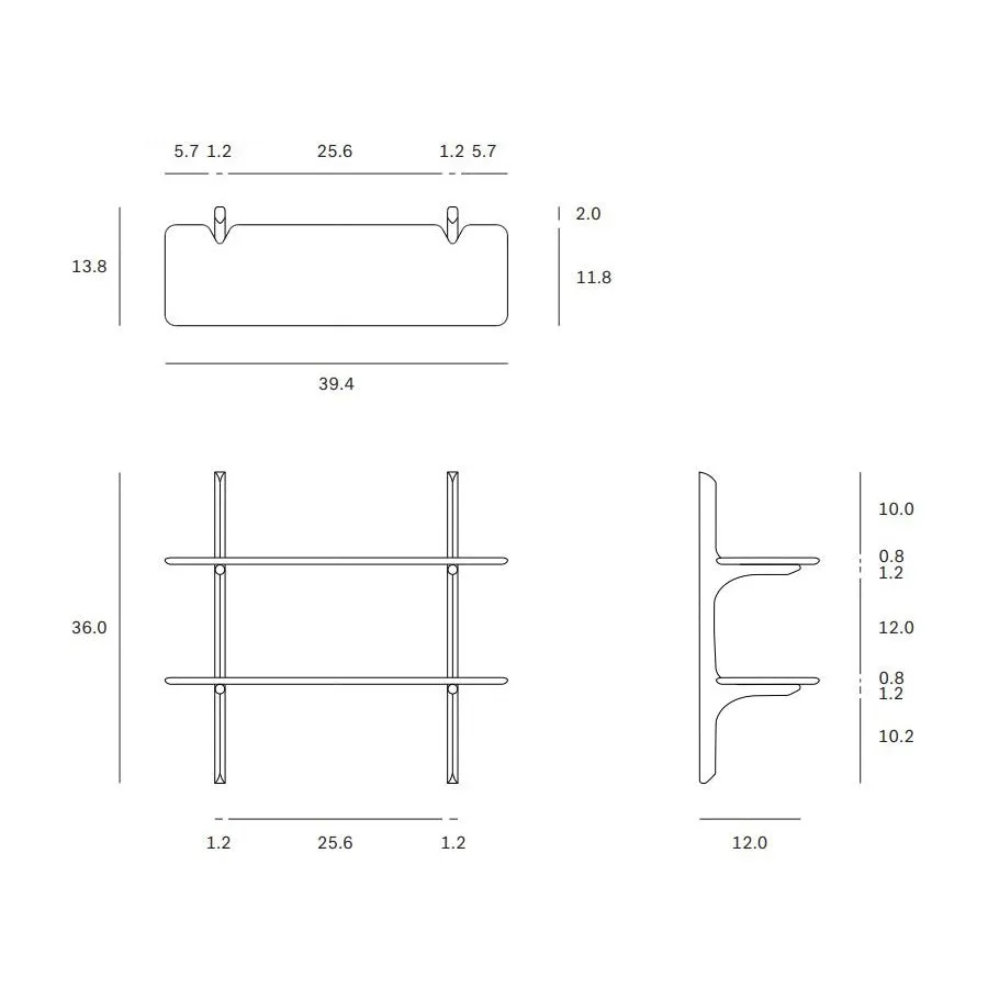 PI Wall Shelf