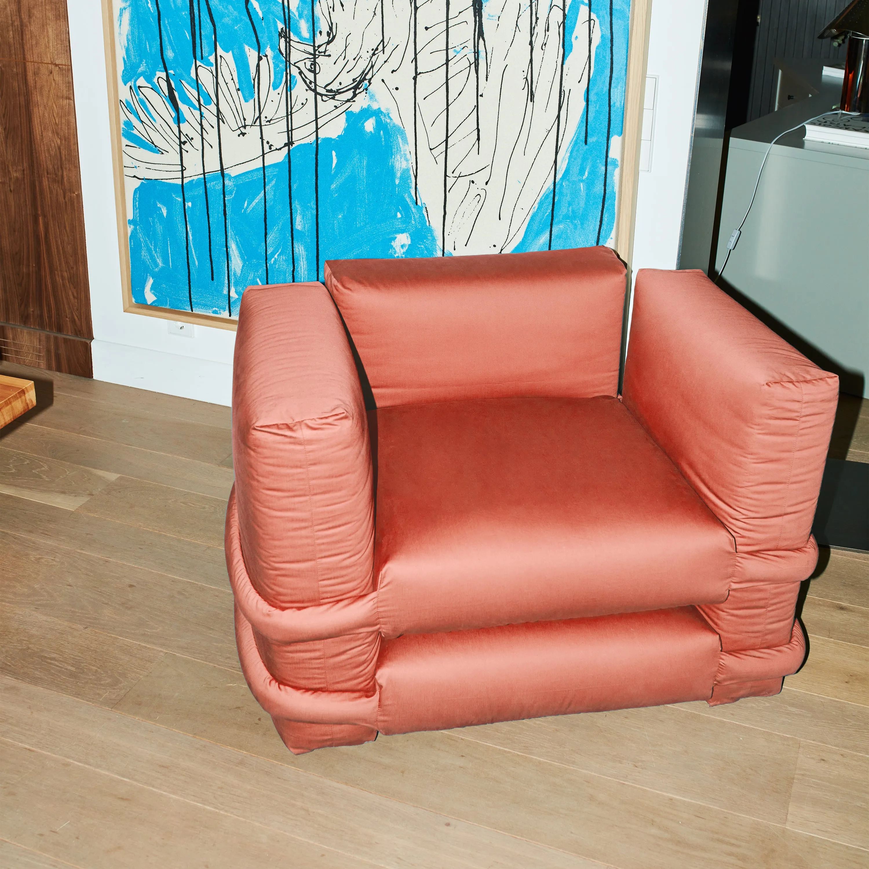 Pillow Cotton Lounge Chair
