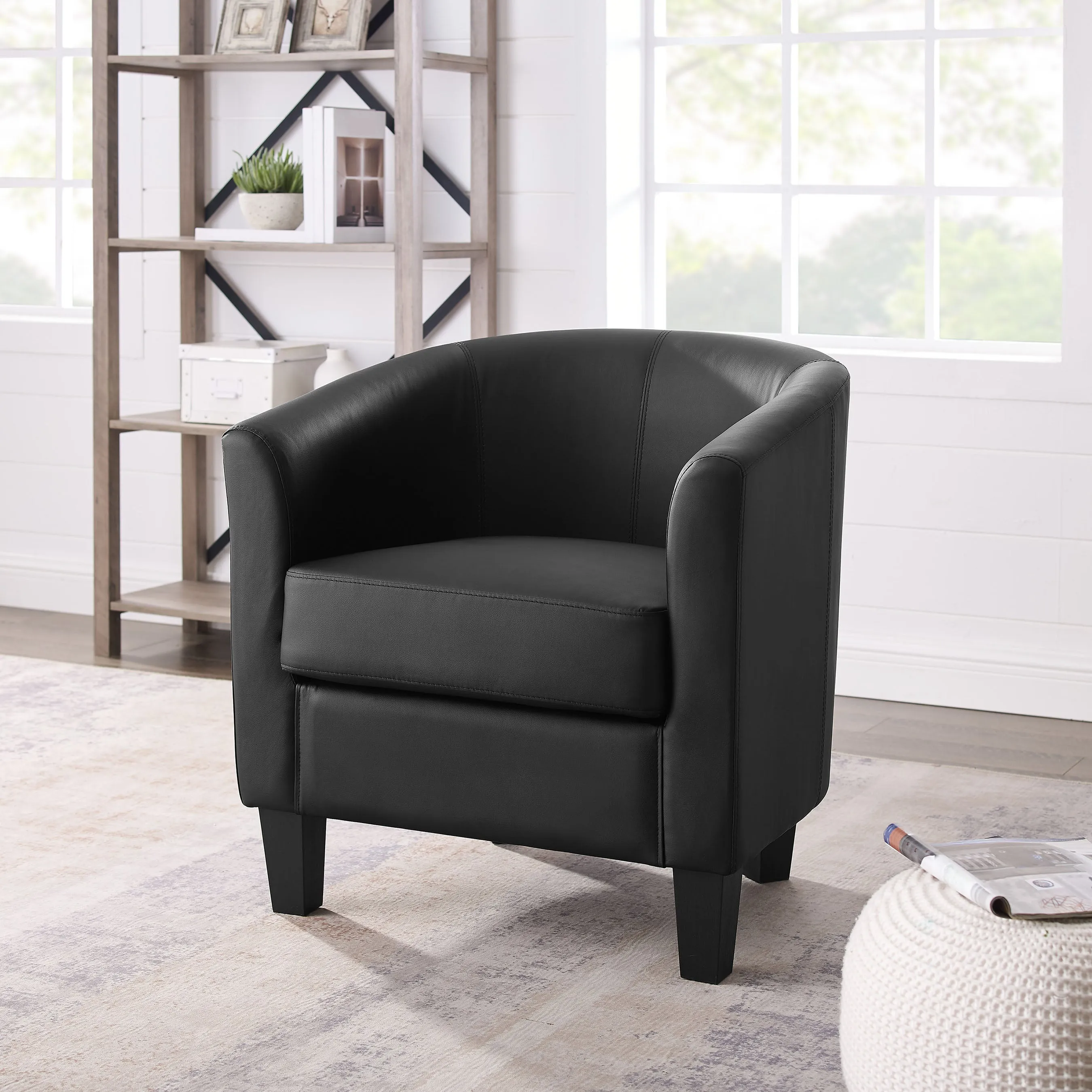 Piper Accent Chair - Black