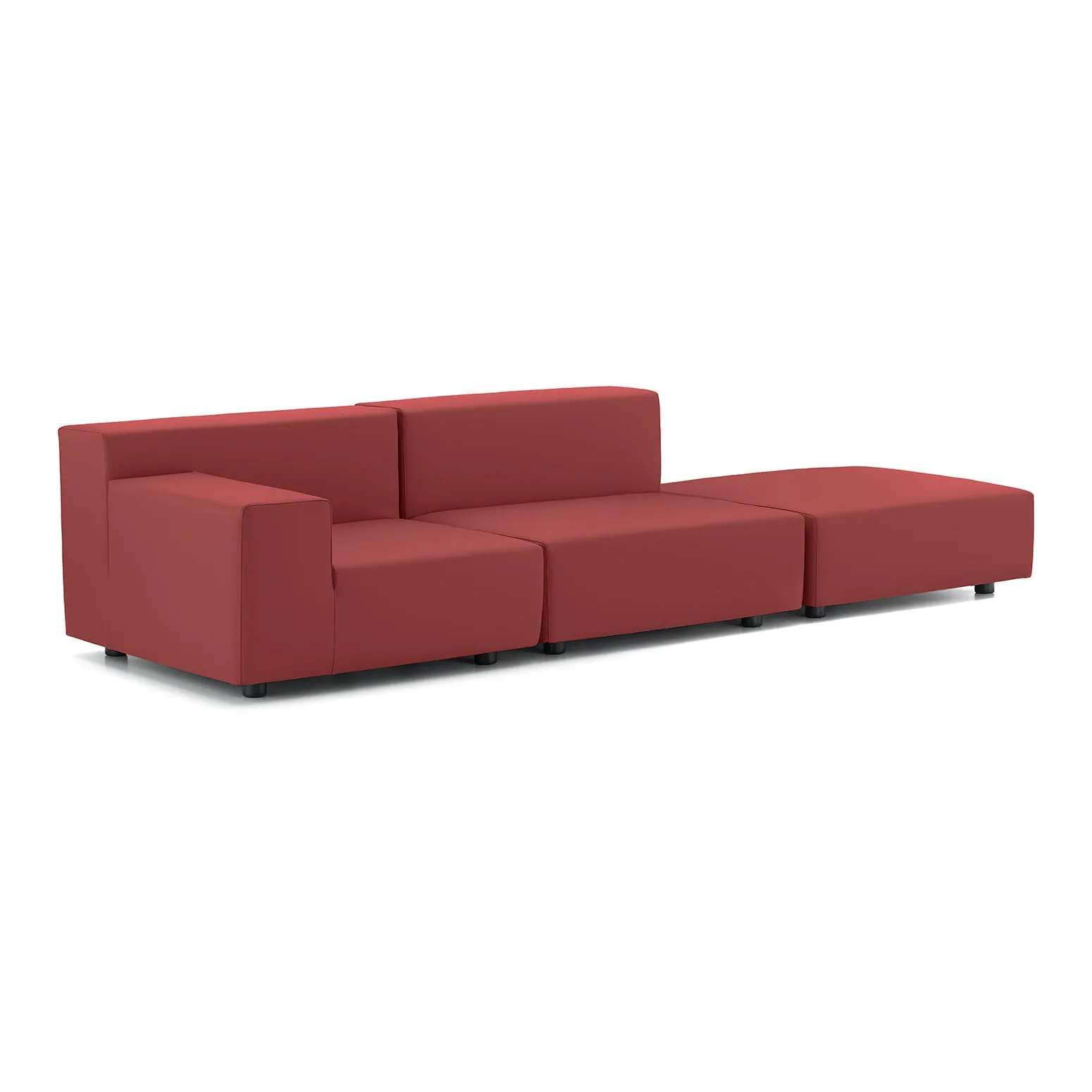 Plastics Tech Two Seater Sofa   Ottoman