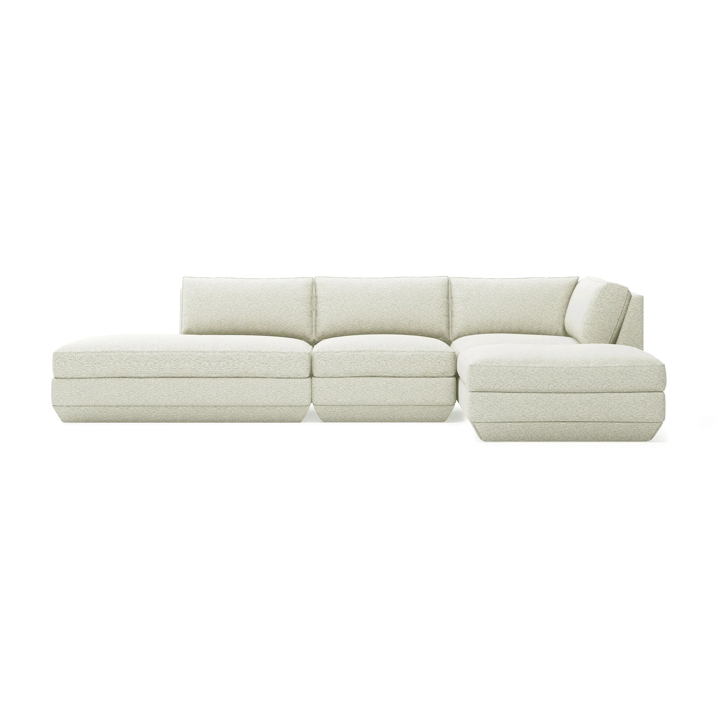 Podium Modular 4-piece Lounge Sectional A