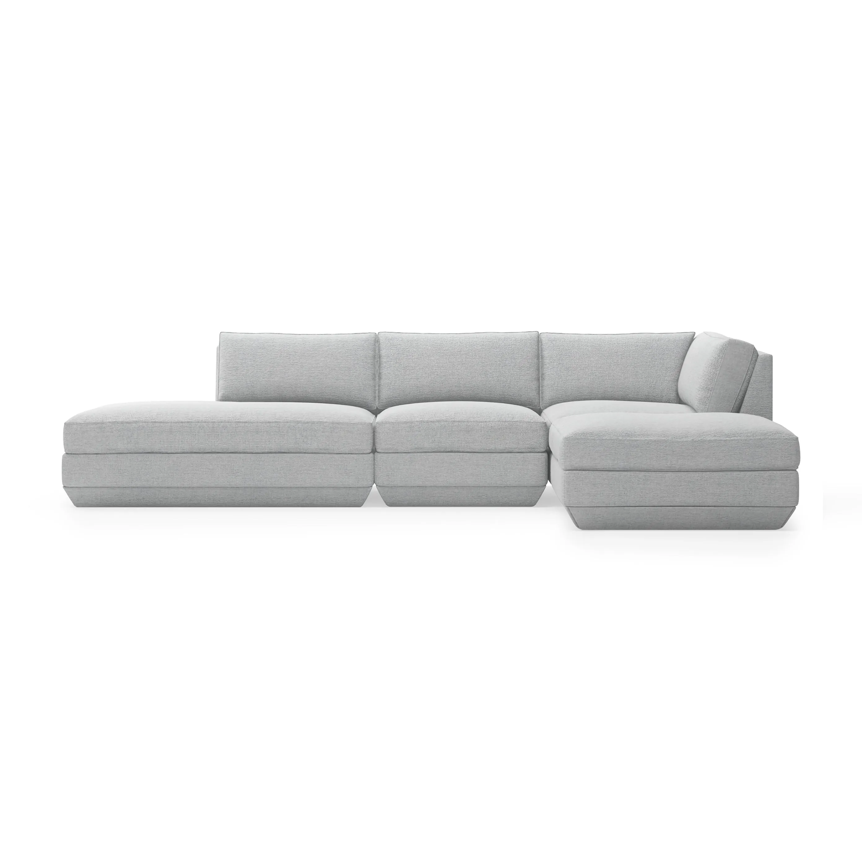 Podium Modular 4-piece Lounge Sectional A
