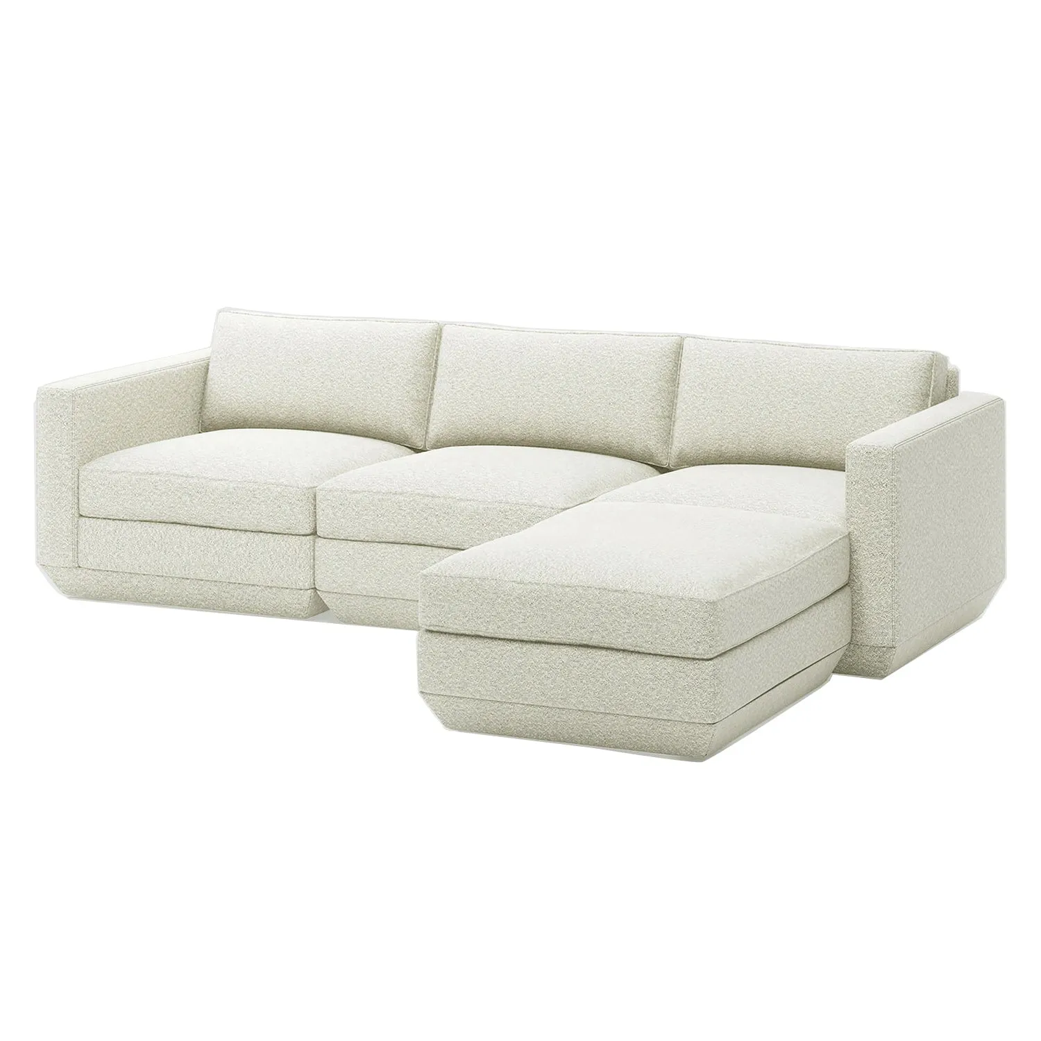 Podium Modular 4-piece Sectional