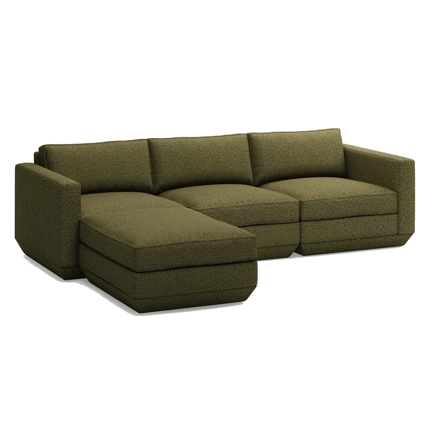 Podium Modular 4-piece Sectional