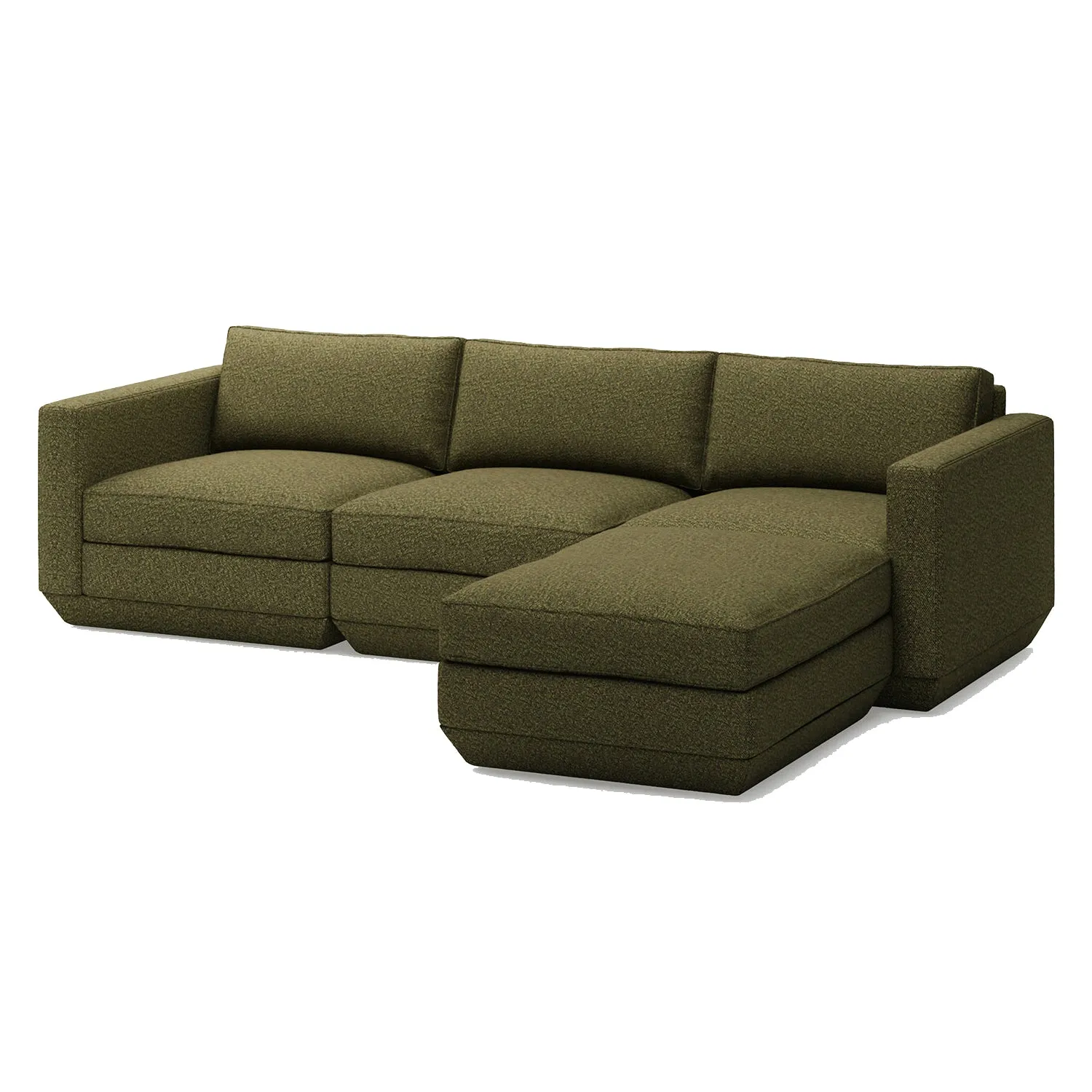 Podium Modular 4-piece Sectional