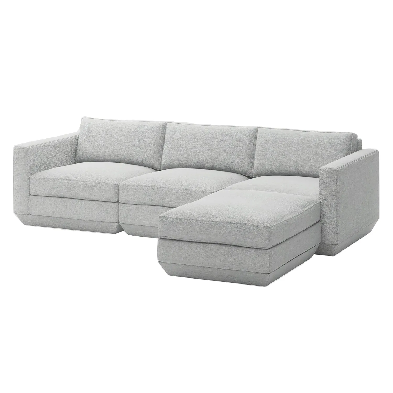 Podium Modular 4-piece Sectional