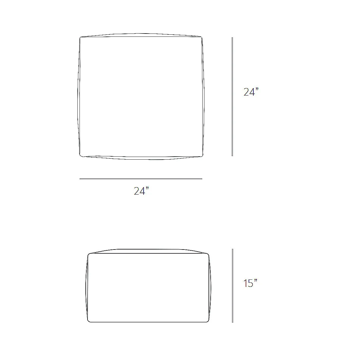 Reversible Pouf