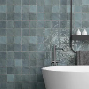 Riad Aqua Decor Wall Tile 10x10cm Gloss