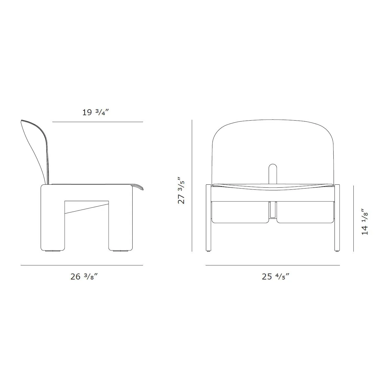 Scarpa 925 Lounge Chair