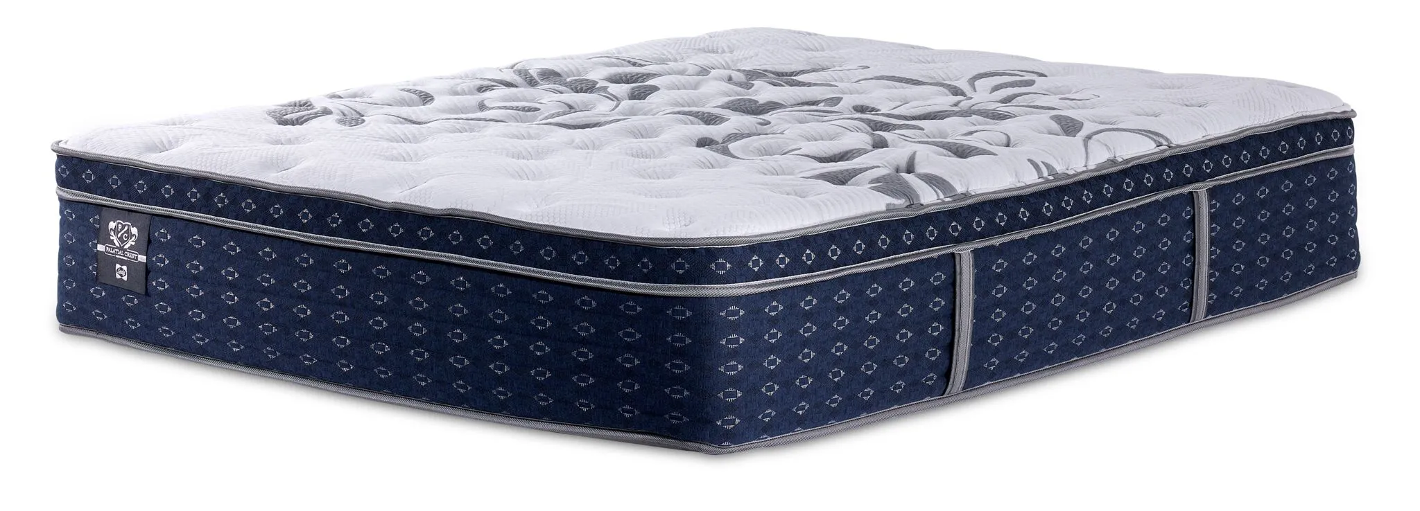 Sealy Posturepedic® Palatial Crest® Kamden Medium Eurotop Full Mattress and Boxspring Set