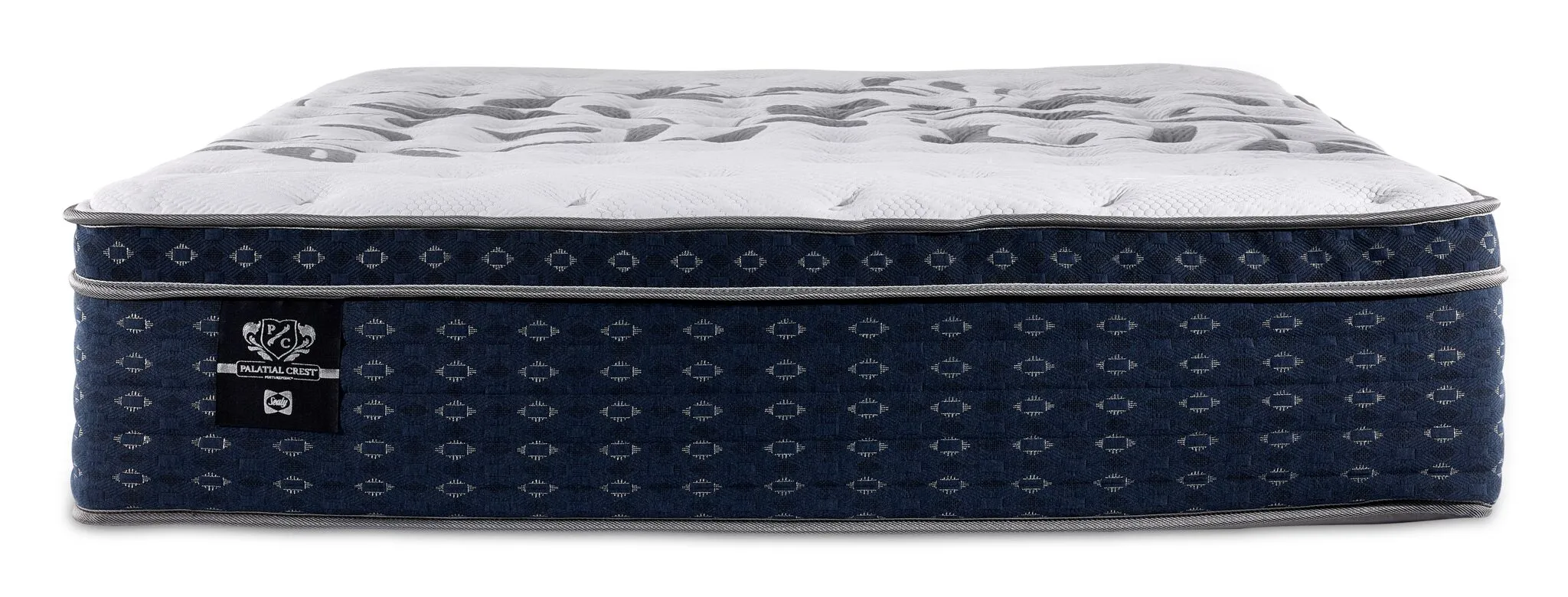 Sealy Posturepedic® Palatial Crest® Kamden Medium Eurotop Full Mattress and Boxspring Set