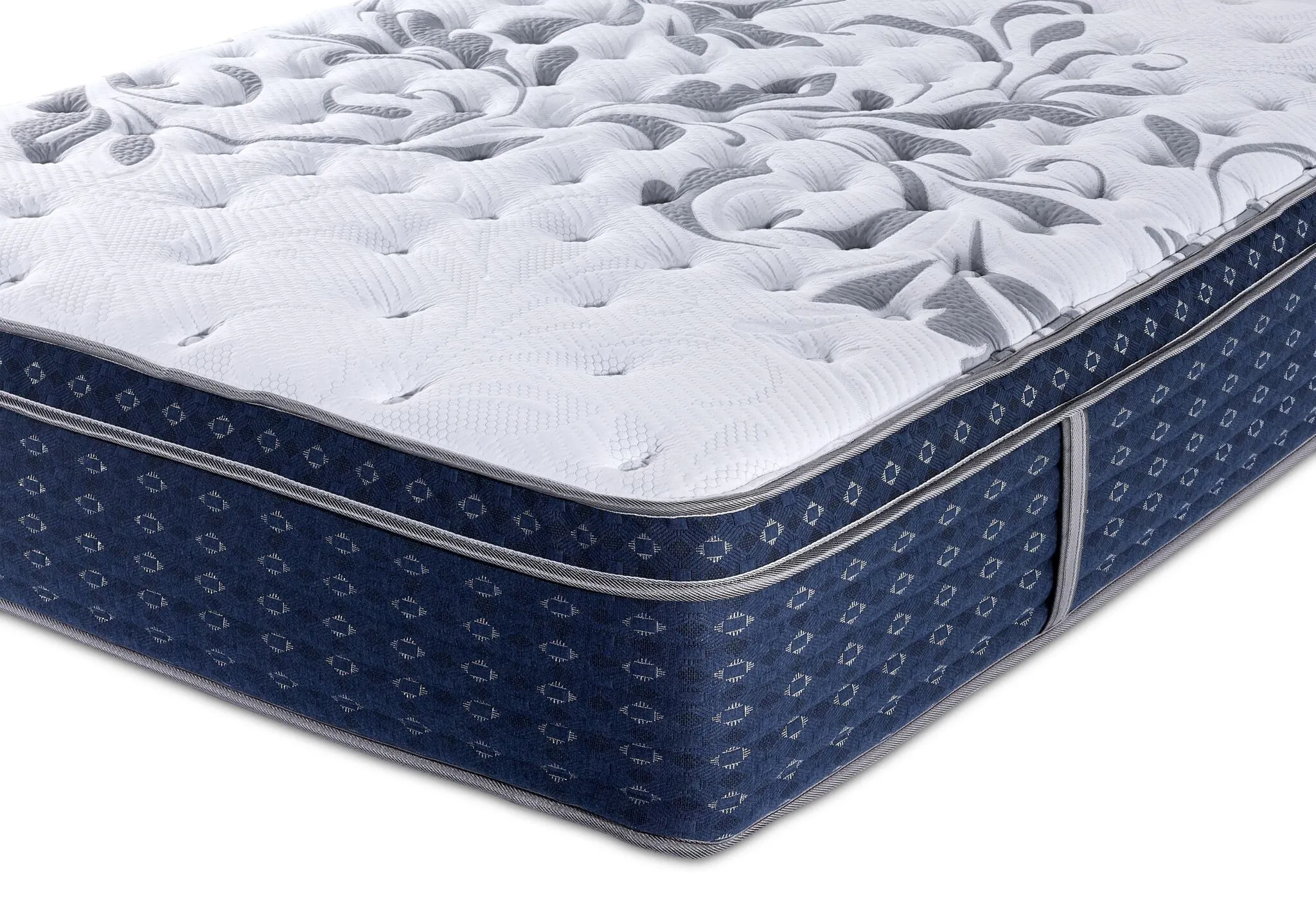 Sealy Posturepedic® Palatial Crest® Kamden Medium Eurotop Full Mattress and Boxspring Set
