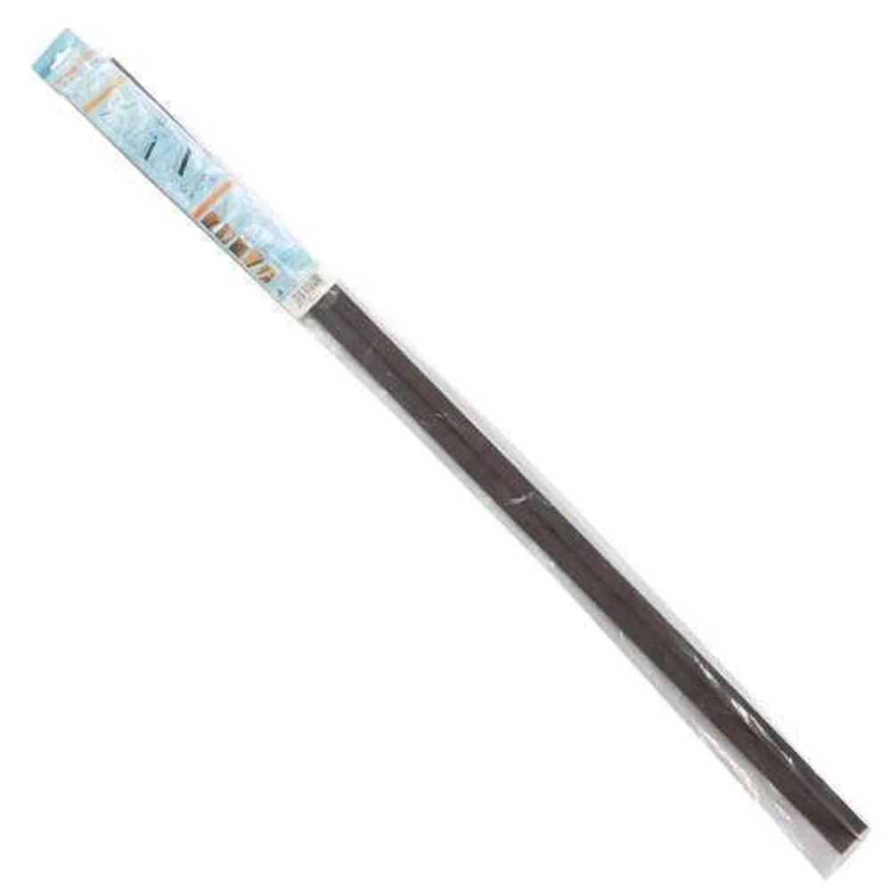Senkei Door Seal Weather Strip PVC Brown/White 36mm x 1m