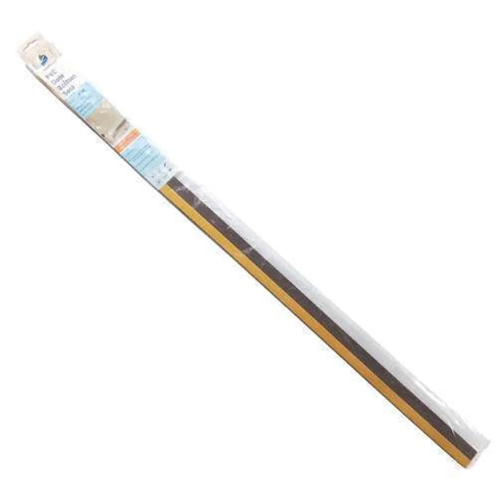 Senkei Door Seal Weather Strip PVC Brown/White 36mm x 1m