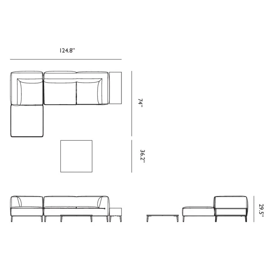 Sofa So Good with Chaise Lounge Set