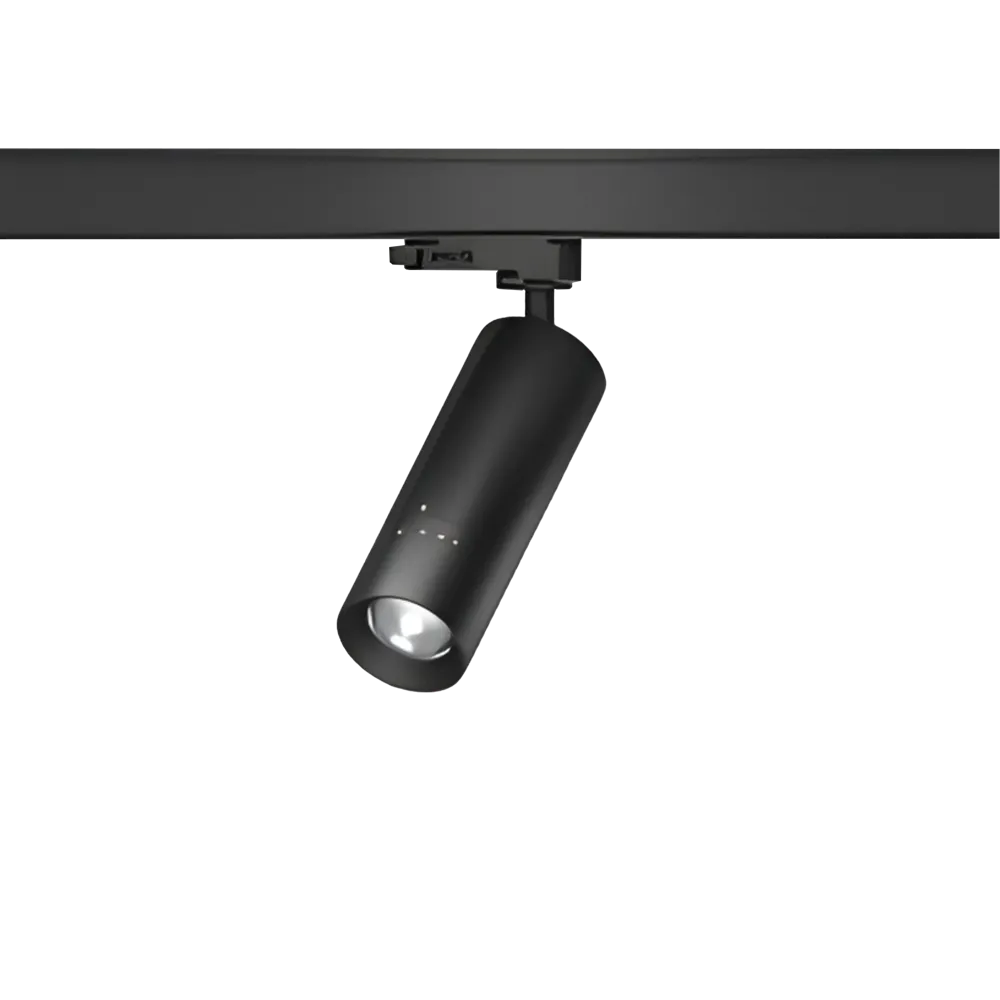 Standard Track Light Spotlight Zoom 15w 4000K 13-36D Beam Size:55x155mm Black