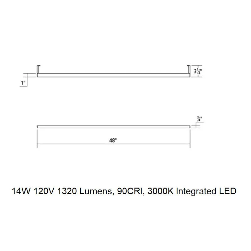 Thin-Line LED Indirect Wall Bar