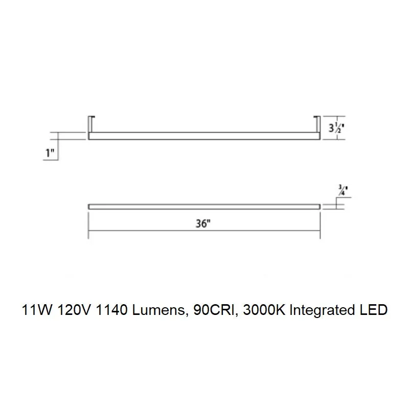 Thin-Line LED Indirect Wall Bar