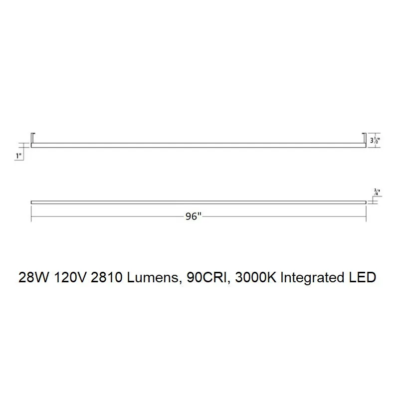 Thin-Line LED Indirect Wall Bar