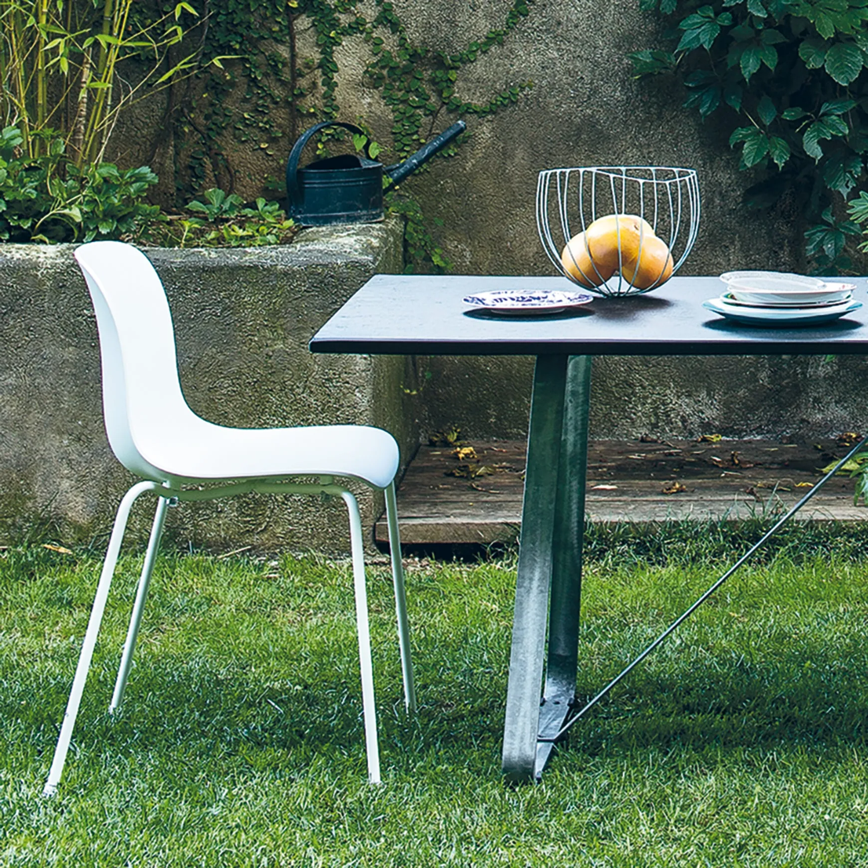 Troy Outdoor Stacking Chair (Set of 2)