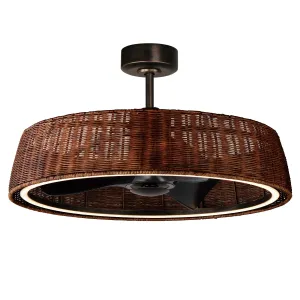 Tulum 36" Wifi-Enabled LED Fandelight