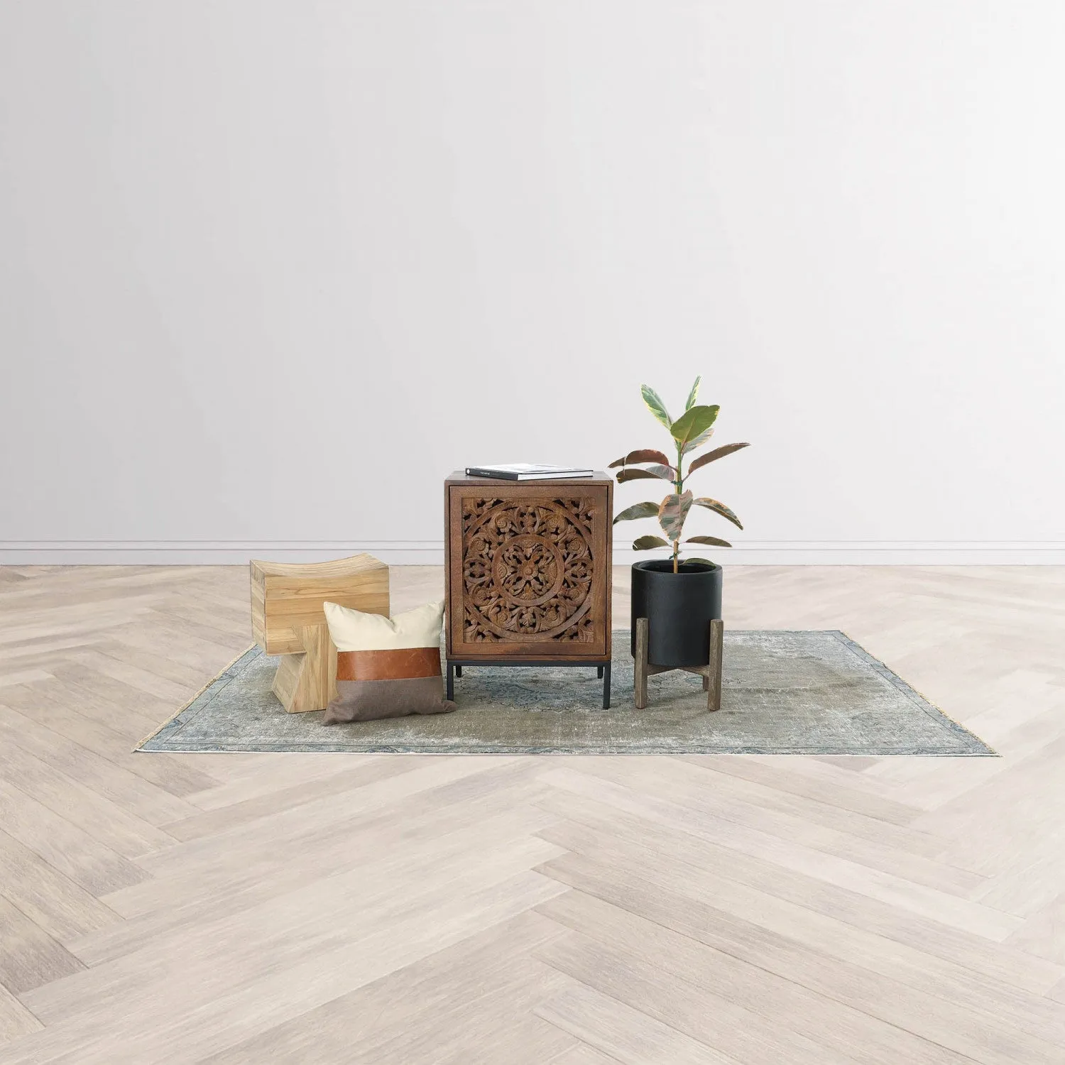 Vaudel Stool - Brown
