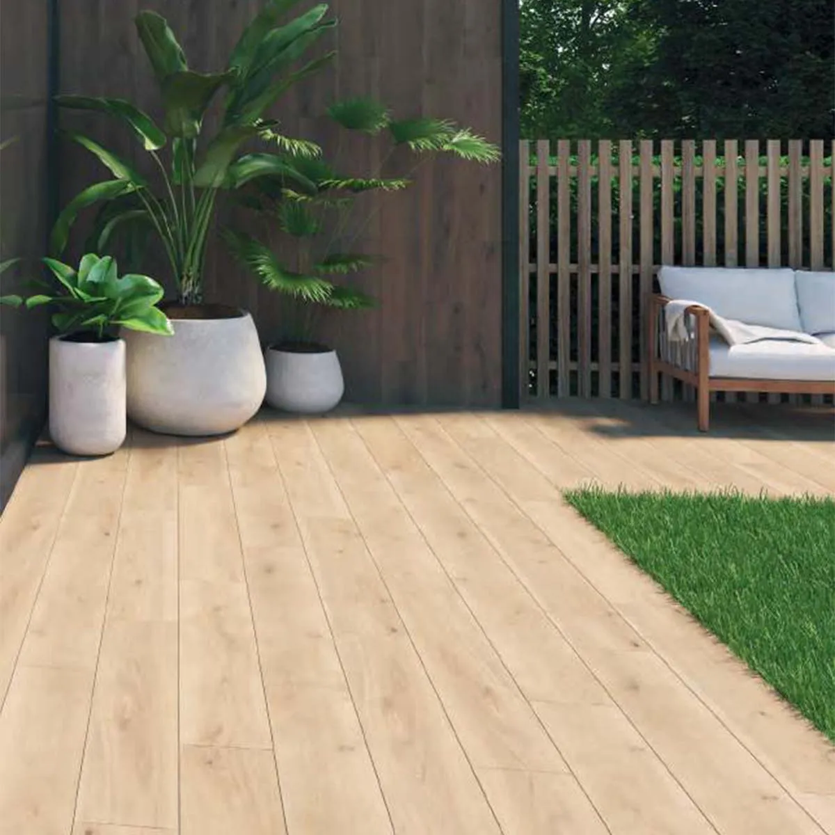 Versat Natural Wood Effect Porcelain Tile 30x150cm Matt